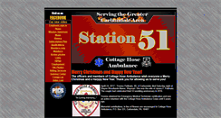 Desktop Screenshot of cottageambulance.com